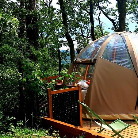 Le Mobil'Dome A Marie Hotel Cambounes Buitenkant foto